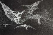 Francisco Goya Modo de volar France oil painting artist
